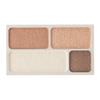 MUJI Eye Color 4-Color Type Eyeshadow Gold Brown 4.5g