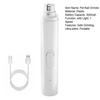 Electric Pet Nail Grinder USB Rechargeable Dog Nail Trimmer with LED Light 3 Grinding Methods Silent Portable Nail Grinder for Small to Large Dogs