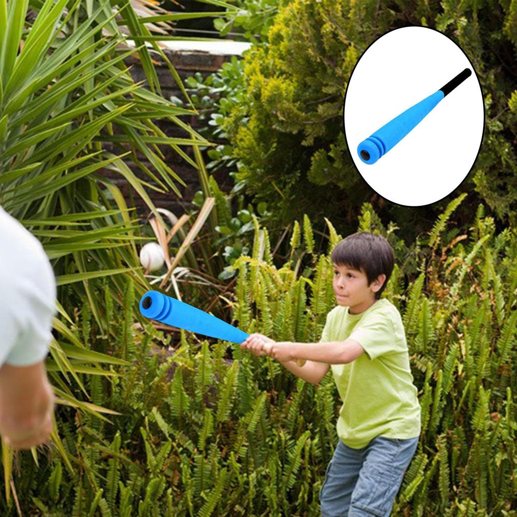 Mini Sponge Baseball Bat Toy Sporting Goods Training Set Educational with Rack 2