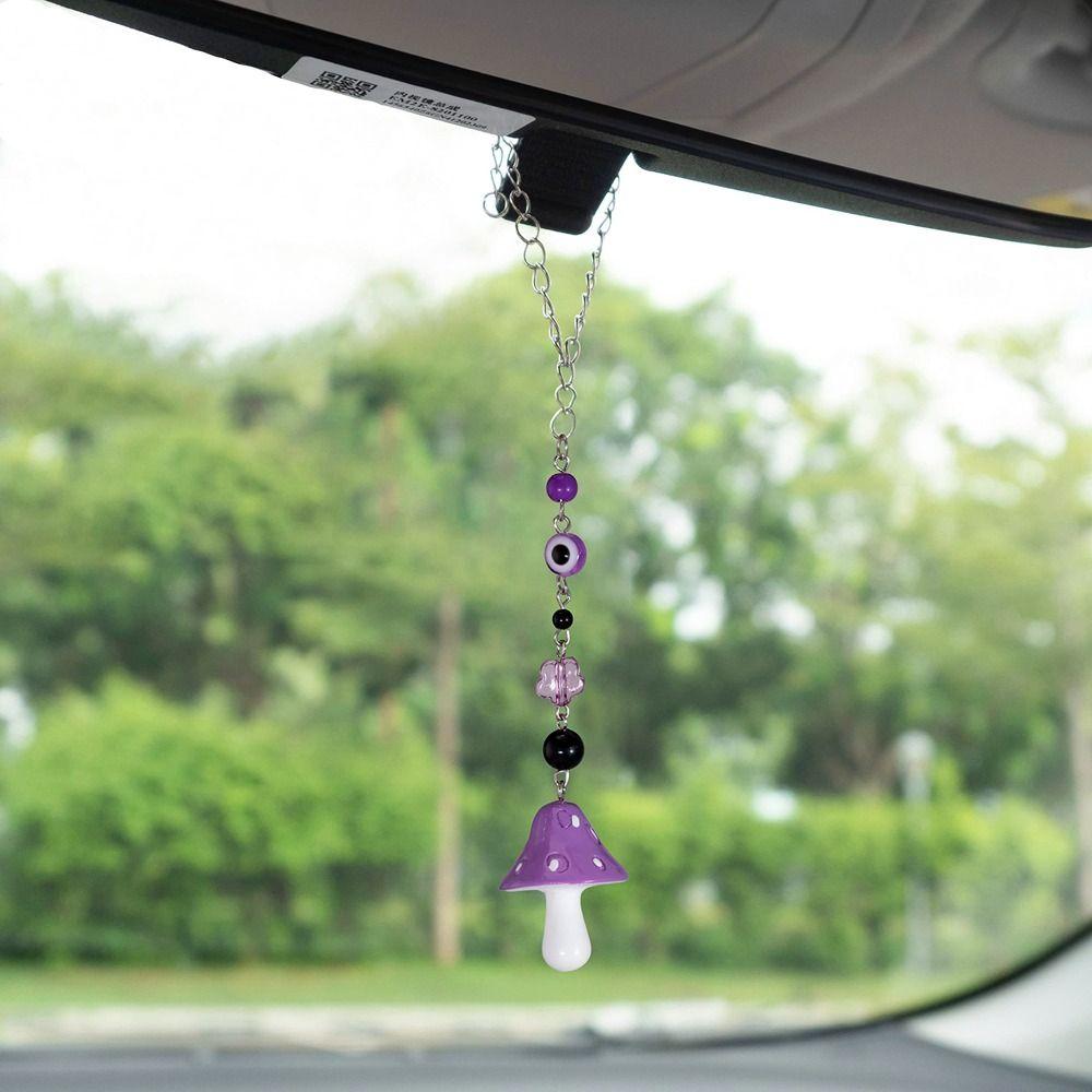 

Аксессуары для интерьера, сумка с грибами, кулон, брелок в корейском стиле, брелок для ключей, подвесные украшения фиолетовый