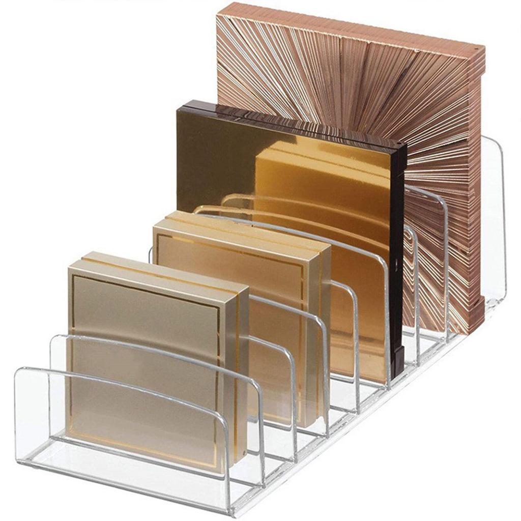 Eyeshadow Palette Organizer Scratch Free Organizer Bins for Lipstick Lip Gloss Bronzer