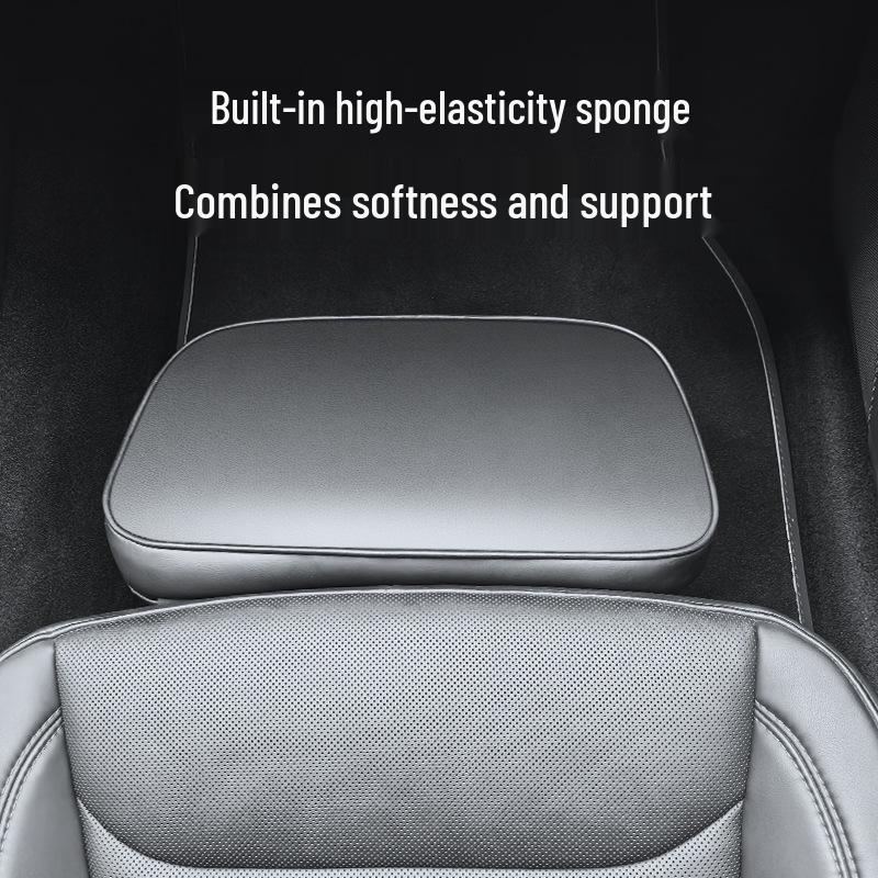 

Tesla Model Y/Y+ Adjustable Queen s Passenger Side Electric Leg Rest Tesla electric leg rest - Black