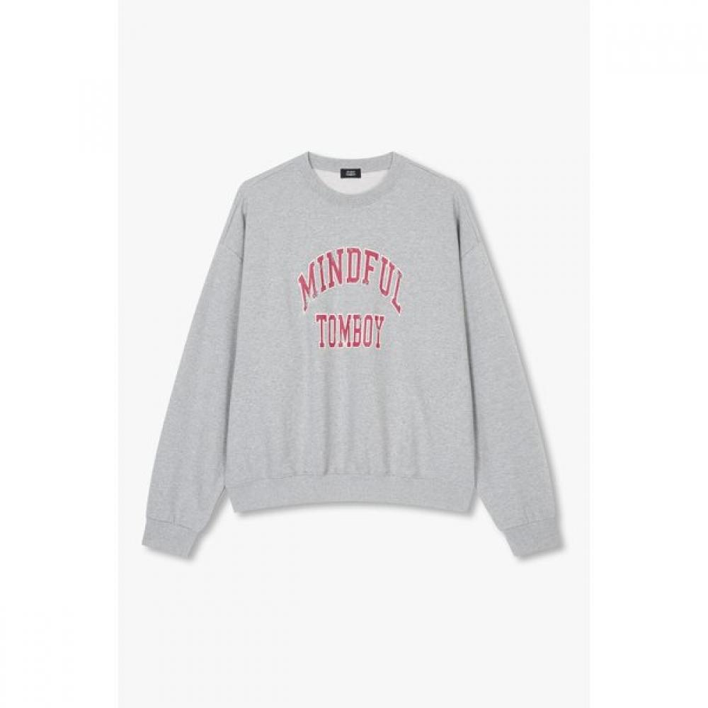 

Studio Tomboy Print Sweatshirt 91m6122121 MELANGE GRAY/L