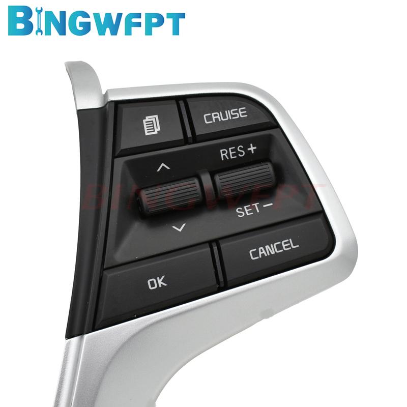Steering Wheel Buttons Switch Bluetooth Button Control Volume Channel Phone Cruise Control For Hyundai Elantra 1.6L 2016-2018