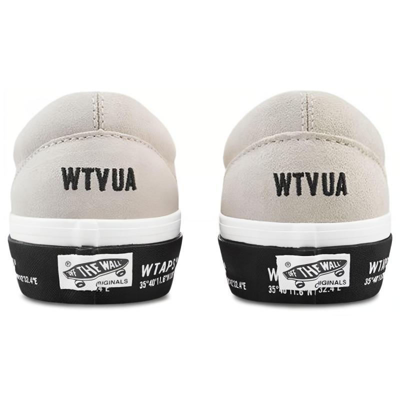 Vans Wtaps X Og Classic Slip On Lx 'Grey Black' Vans VN0A45JK20F