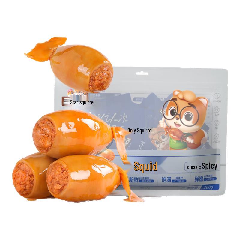 

Three Squirrels Instant Seafood Snacks