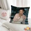 Pc KPOP Moka Singer IILLIT Pillow Case Fashion Square Pillowcase Bedroom Sofa Room Ins Decoration Leisure