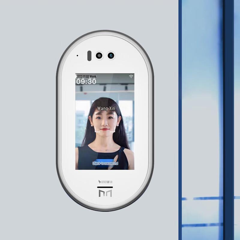 DingTalk C2 Face Recognition Access Control & Attendance System CN plug (adapter included)