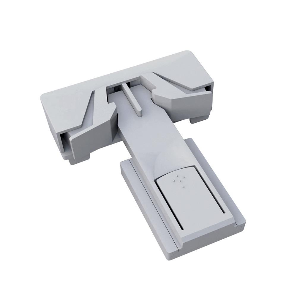 

Самоклеящийся замок для дверцы шкафа, замок для ящика с защитой от защемления для защиты безопасности детей серый