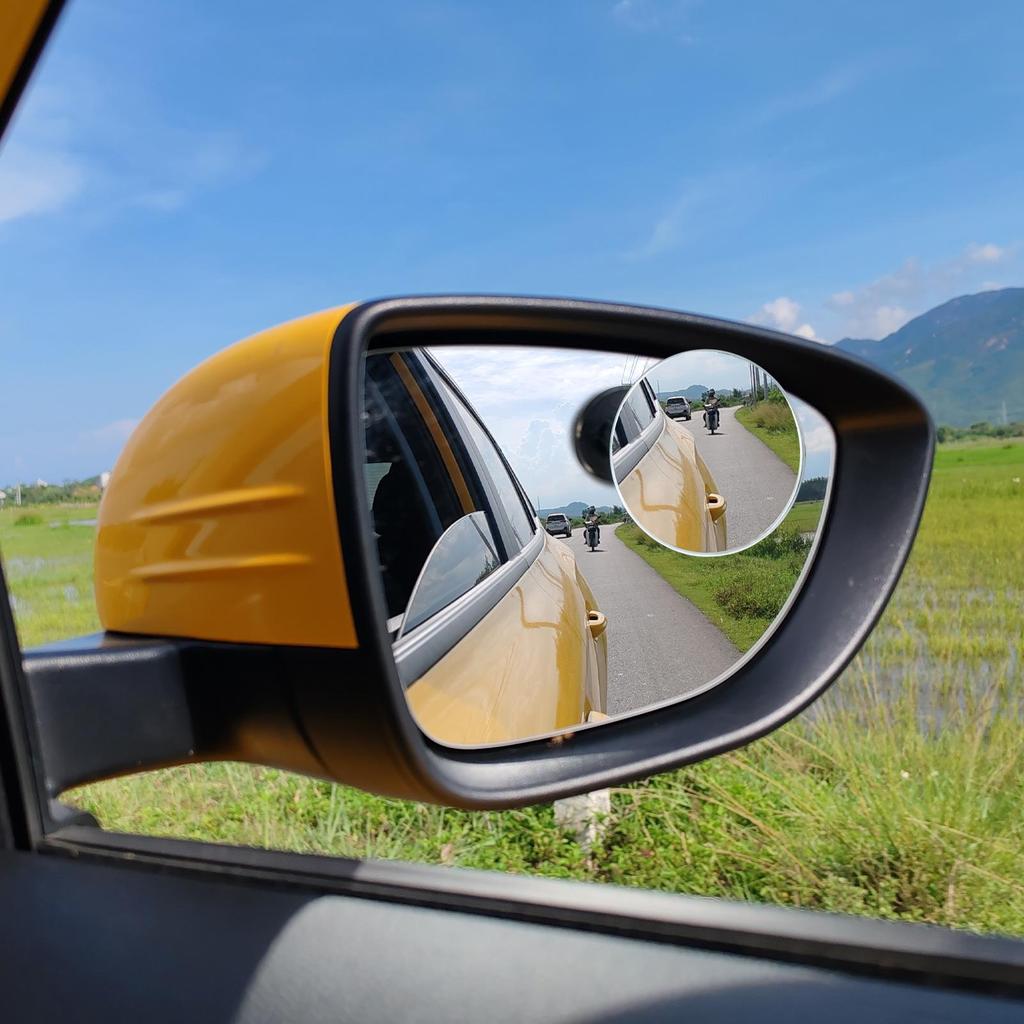 Car Mirror Blind Spot Hydrophobic Safety Adjustable Small Wide Angle Parts Wide Angle Side Rear Mirrors for Truck Auto