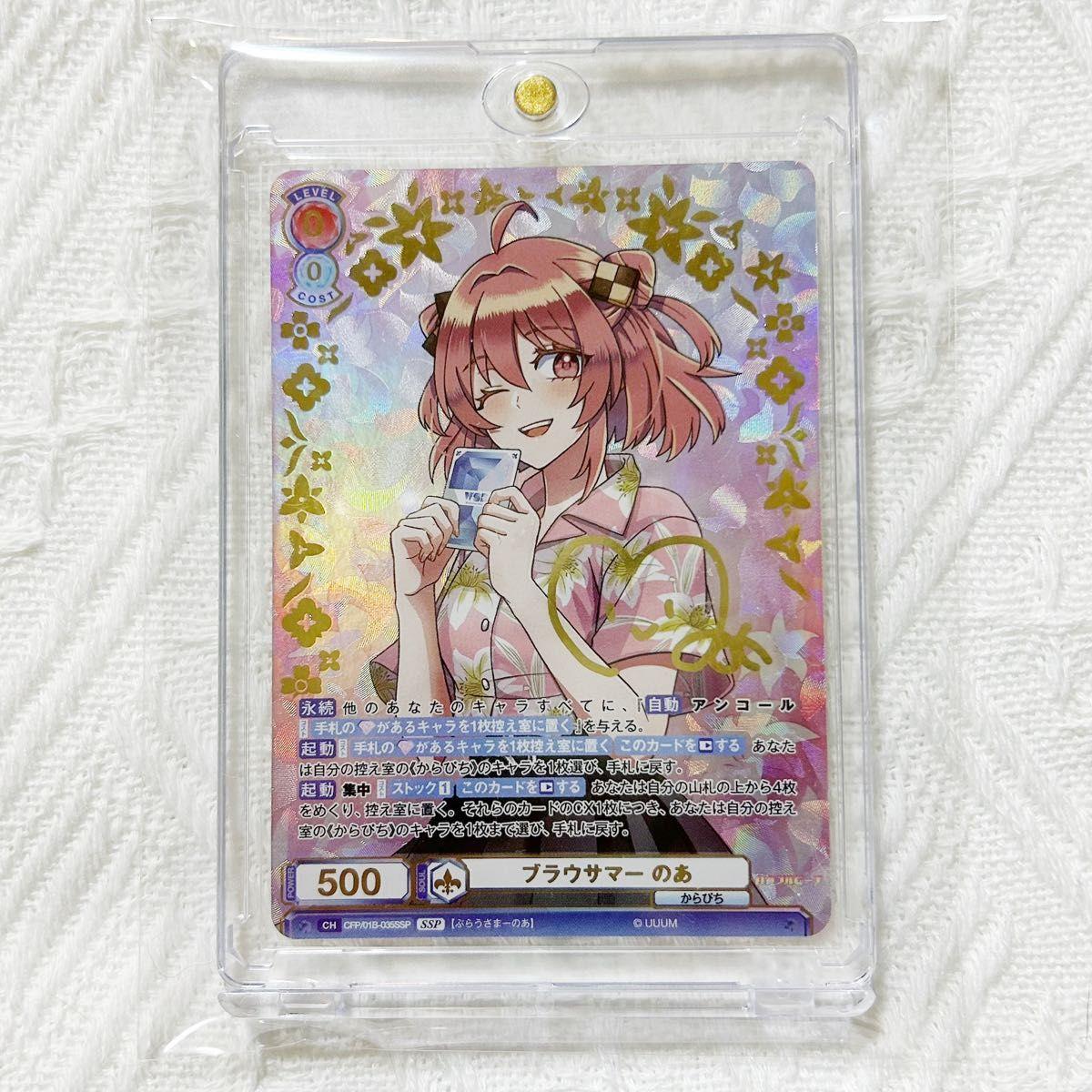 Used Colorful Peach Weiss Schwarzblau Blausamer Noa-san Signed Karapichi