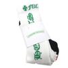 Makelloses CHROME HEARTS SOCKS-U-SPORT Dagger Bestickt 3-Paar-Set weiß Herren S Gebraucht