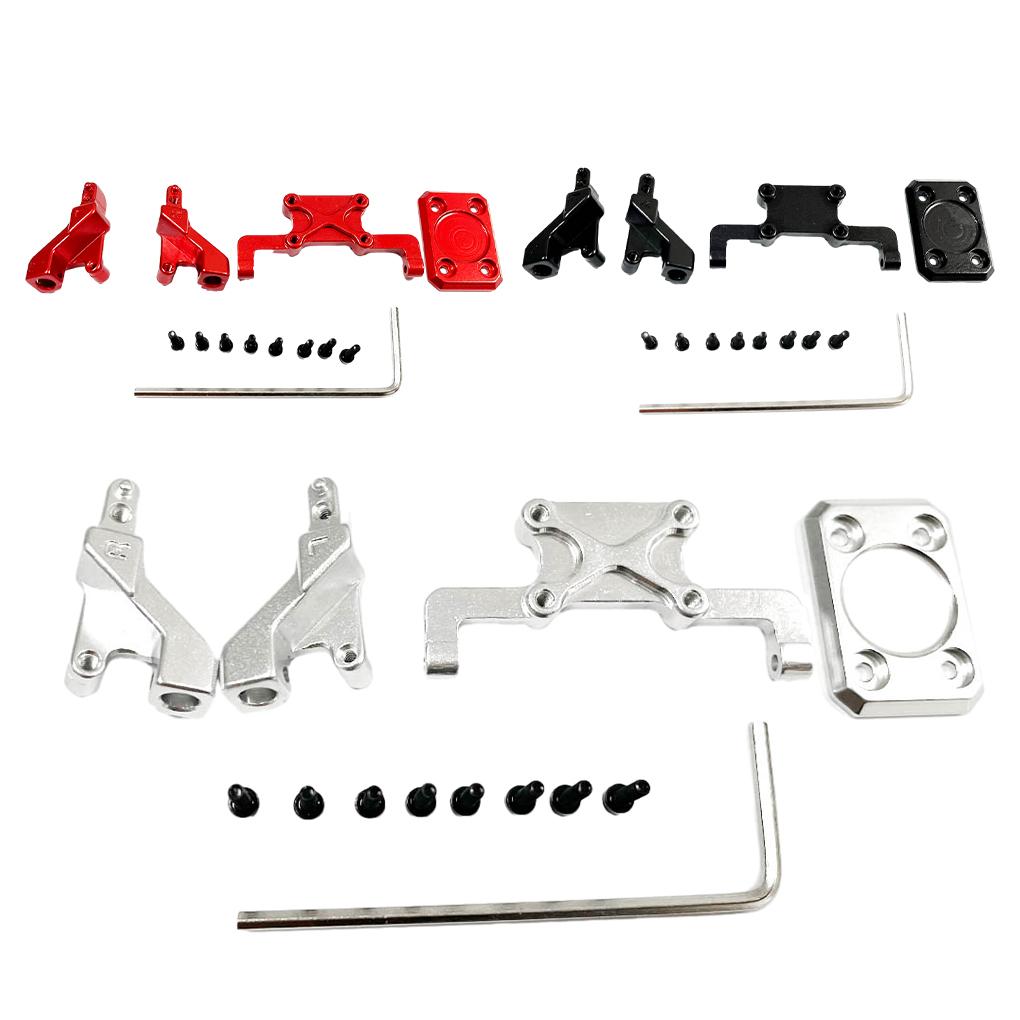 Aluminum Alloy Frame Guard Rear Bumper Mount For 1/24 Axial SCX24 RC Car Part RC Car Accessories Replacement Parts