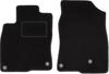 Front Black Floor Mats For: Honda Civic X Hatchback (2017-)