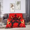 Ultrakill Gabriel game Blanket  Soft Warm Fluffy Plush Throw Blanket For Couch Chair Decorative Flannel Bedspread Bed Cover