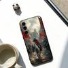 Knight  Phone Case Black Silicone Soft For Samsung Galaxy A73,A72,A71,A70,A53,A52,A51