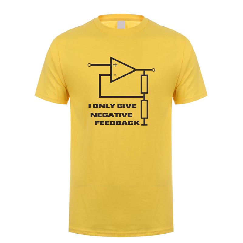 Funny I Give Negative Feedback Engineer T Shirt Unisex Short Sleeve Cotton Tshirts Unisexs Camisetas Gift Jl065