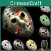 Máscara de Halloween Jason Vs Freddy PVC Durável Acessório Cosplay Para Diversão em Festa