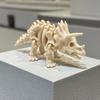 Dinosaurierskelett Figur 3D Gedruckte Dino Knochen Figuren Mini Skelett Spielzeug für Dino Sand Ausgrabung Wissenschaftliches Spielen Party Mitgebsel
