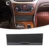 Carbon Fiber Central Console Storage Box Decor Cover Trim For Chrysler 300 2011+