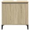 Washbasin Cabinet in Sonoma Oak 58 x 33 x 60 cm Particleboard
