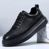 Casual Men's Shoes Leather Breathable Fashionable Comfortable Trendy Athleisure Board Shoes for Men Casual Shoes Male Sneakers