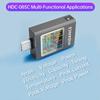 DC 4.5-50V 0-12A 600W USB Type-C Tester LED Color Display USB Amperemeter  For 3C Products
