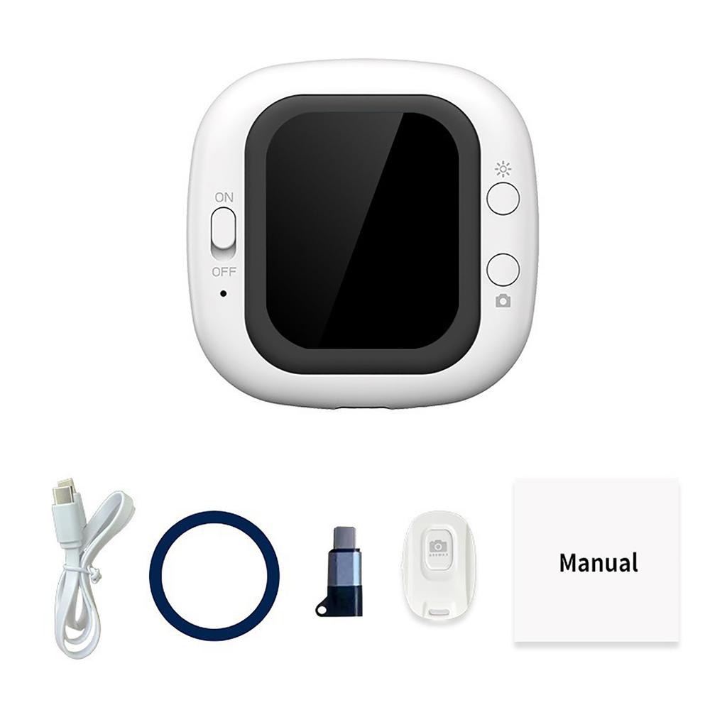 Екран монітора для селфі-влогу Магнітний екран для відеозапису влогів Для телефону та Android Бездротове дзеркальне відображення Контент-мейкер Пряма трансляція