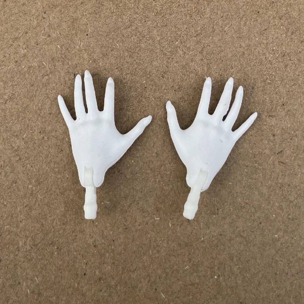 1/6 Original Monster Doll Replacement Hands And Arms White Brown Beige Green Blue Skin Tone Toys DIY Accessories