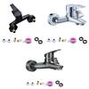 Single Handle Bathroom Faucet Zinc Alloys Basins Faucet Bathroom Splitter Tap Modern Shower Faucet Easy To Install