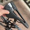 RACEWORK 30CRMO Bicycle 3D Printed Saddle Mountain Road Cycle Saddle Comfortable Honeycomb Structure Hollow Bicycle