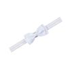 New 1PCS 8*4cm Double Layer Bows Baby Girls Hairband Grosgain Ribbon Bow Headband Toddler Kids Hair Accessories Photo Props