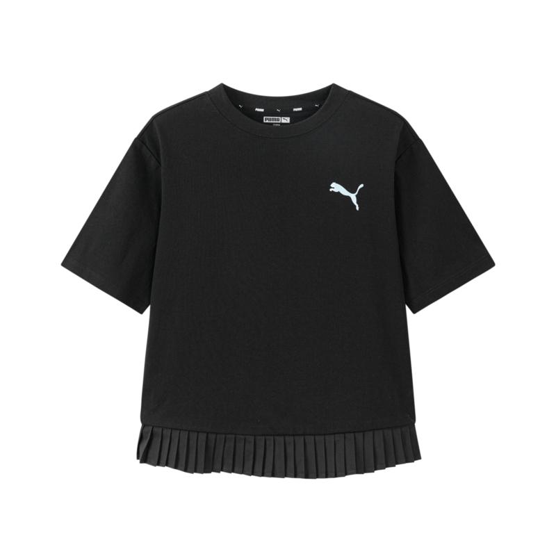 PUMA T Shirt Sportstyle Black 90001 Children Aged 3 7 Years Old 353225117003-90001 120
