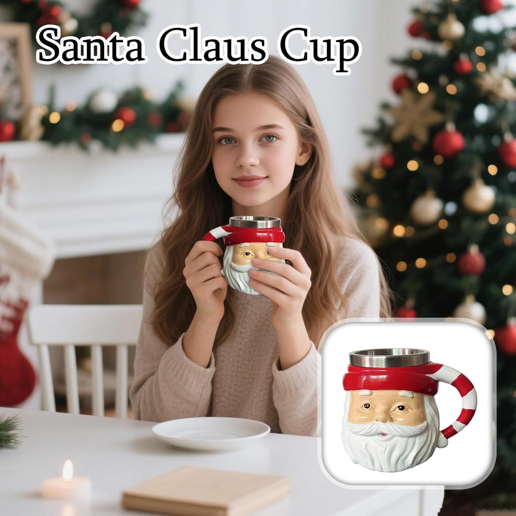 Christmas  3D Mug Home Desktop Decoration Crafts Ornaments Gifts