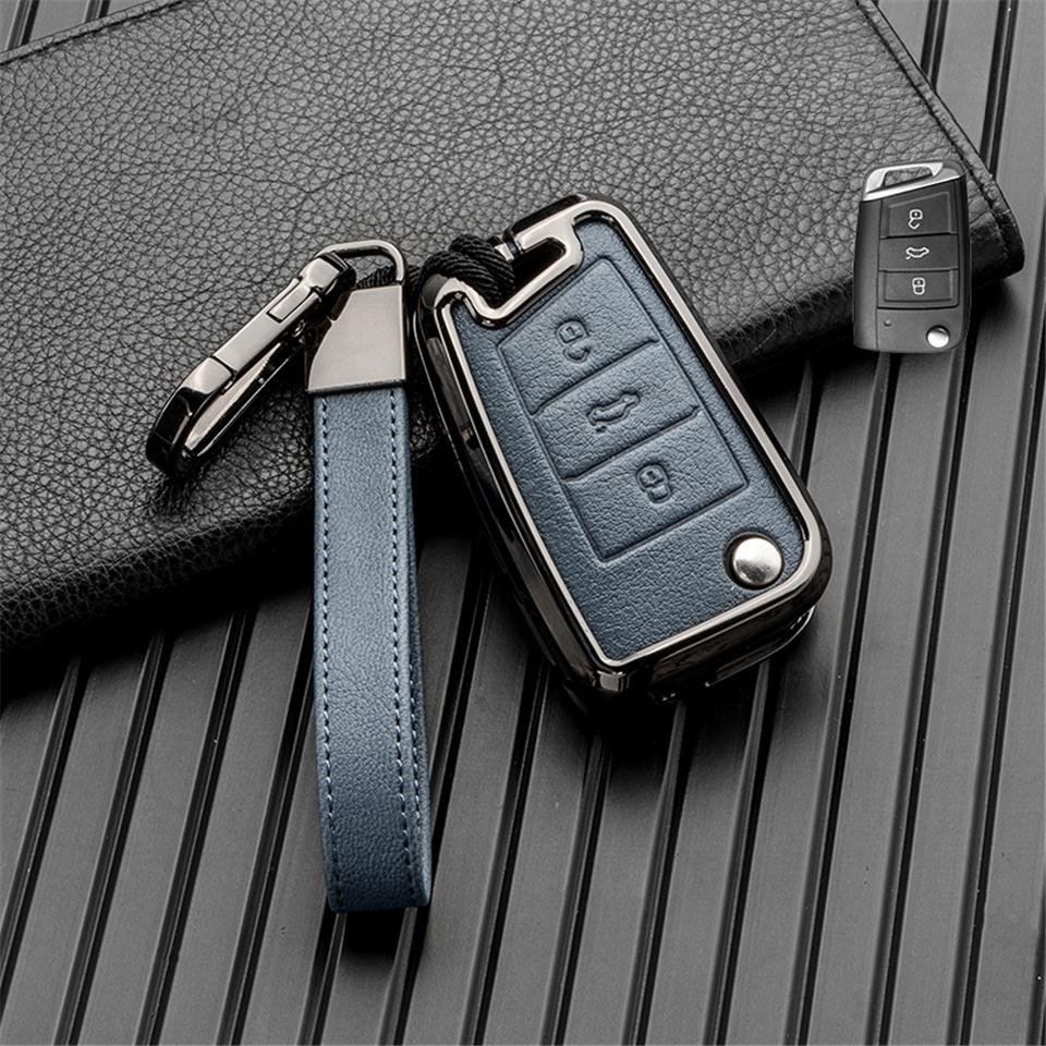 Kryt autoklíče pro Volkswagen VW Golf 7 Gti Mk7 R Touran Škoda Octavia 3 Superb Karoq Kodiaq Seat Leon Mk3 Ateca Příslušenství