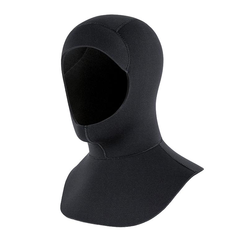 3Mm Neoprene Scuba Diving Hood With Shoulder Snorkeling Equipment Hat Cap Winter