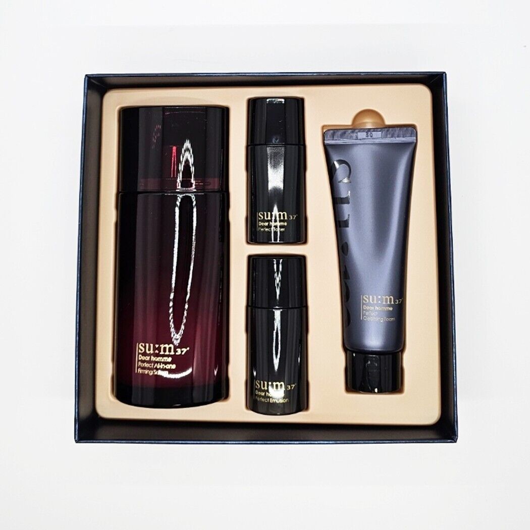Su:m37 Sum37 Dear Homme Perfect All-In-One Serum Special Set / Moisturizing, Korean Cosmetics, Kbeauty
