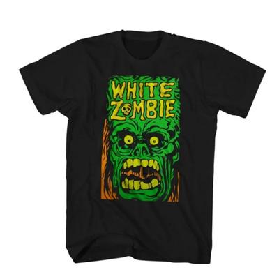 WHITE ZOMBIE Rock Band T-Shirt Men's 2025 Summer Loose and Comfortable Men's and Women's Short Sleeve Fashion Trend T-Shirt
