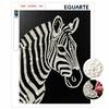 Pearl Art Painting Kit for Adults and Beginners, Elegant Zebra Animal Sparkling Painting Craft Home Wall Decor Handmade DIY Unique Gift