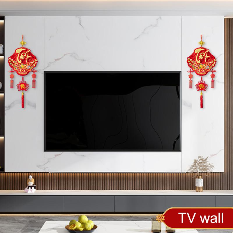 1PC Printed “Fu” Wall Decor Tassels 2026 NEW Vietnamese-Script Lunar New Year Character Pendant Hanging Ornament