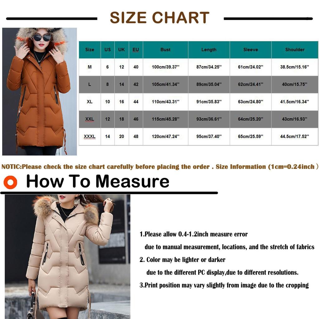 Women's Fashion Big Hair Collar Slim Waist Long Down Cotton Jacket Cotton Coat