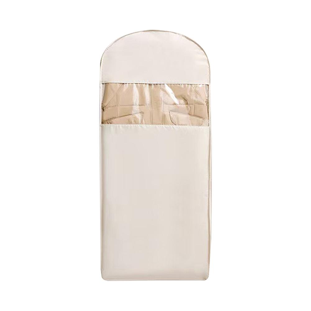 Space Saving Hanging Garment Bag With Self Compression Closet Zipper,Space Saver Organizers F0I1