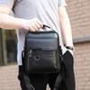 PU Leather Shoulder Bags for Men Crossbody Bag Travel Office Business Bag