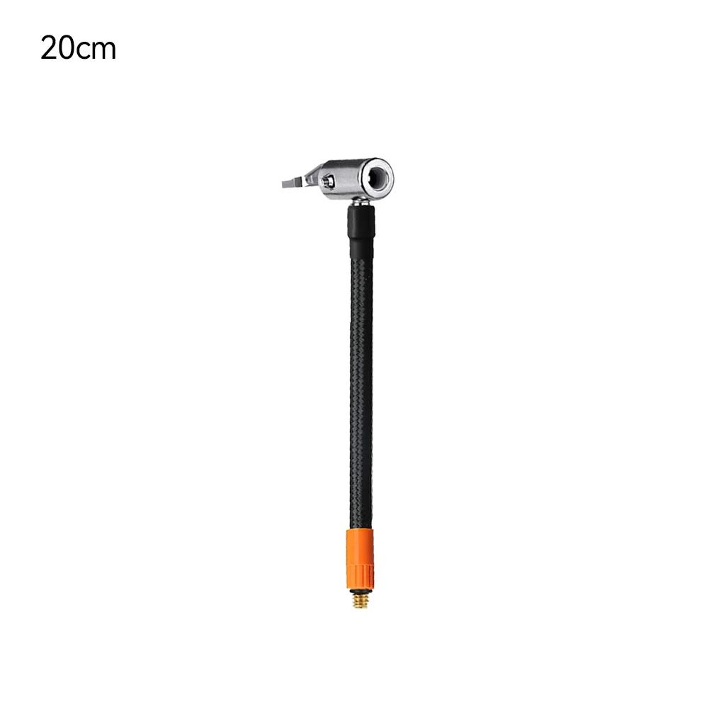 Car Tire Air Inflator Hose M6 Locking Air Chuck With Standard Tire Valve Fine Thread Inflation Hose Adapter Quick Inflation Part