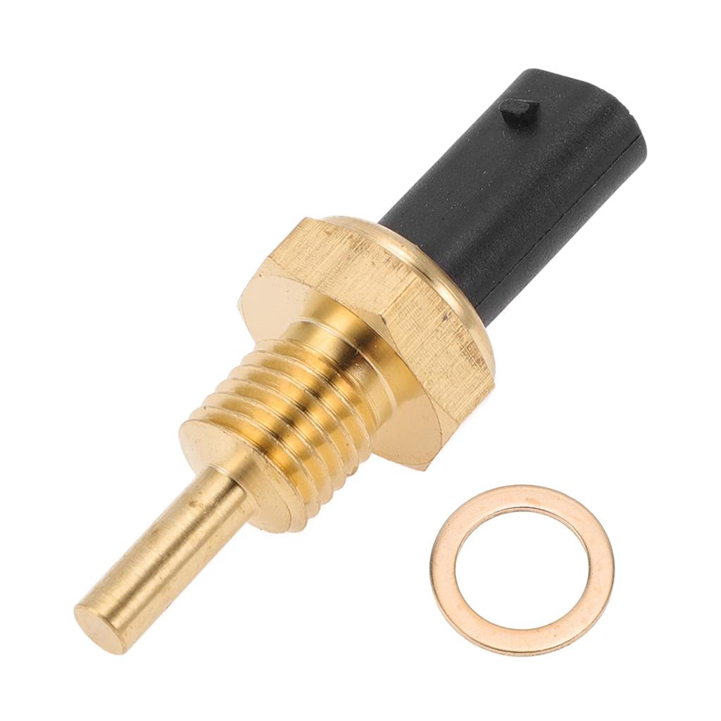 REPAIROCK For Chevrolet Express 2500 2018-2022 Temperature Sensor Temperature Sensor Transmission Unit Sensor No.25186240 Gold Tone