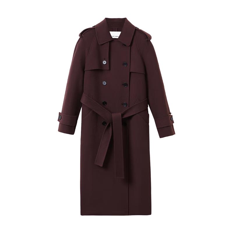 

Langzi Wang Churan Style Pure Wool Premium Women s Coat XL