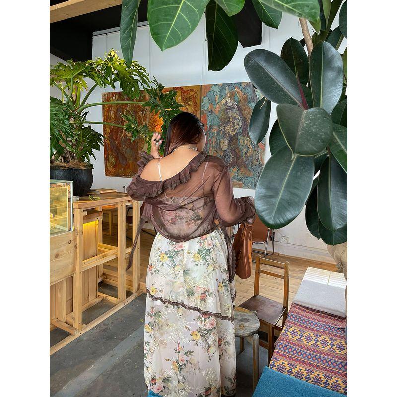 

Brother Nan Chubby Gyaru Sexy Irregular Sling Dress Women Summer Plus size Design Sense Slim fit Slimming Skirts Cardigan 4XL