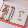 Quality Women'S Bracelet Watch Fashion Tume Popular Watch European And American Set Watch