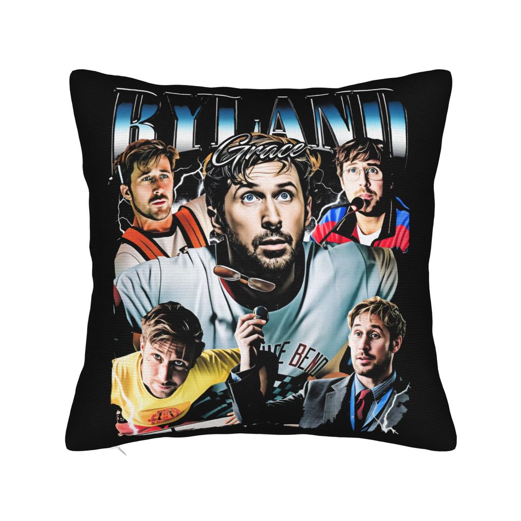 Printed Eridani-Rocky Project Hail Mary Ryland Grace Pillowcase Polyester Cushion Cover Decoration Book Pillow Case Cover Home