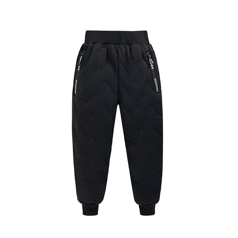 Mädchen Winter Warm Mode Kaschmir Baumwolle Hosen für Jungen im Alter von 3-12 Jahren Kinder Lässig Wasserdicht Verdicken Sweatpants Kinderkleidung